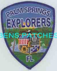 FLORIDA,PALM SPRINGS POLICE EXPLORER 1